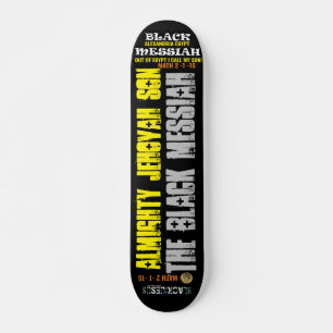 Skateboard LE MESSIE NOIR JMT Skateboard, Deck 7¾"