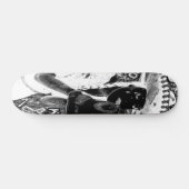 Skateboard le mexicana pleurant embrasse le crâne (Horz)