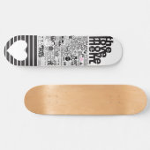 Skateboard Le mouvement "énonciations " d'amour (Horz)