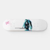 Skateboard Le "noir déchire " (Horz)