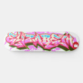 Skateboard Le nom Elizabeth dans les graffitis (Horz)