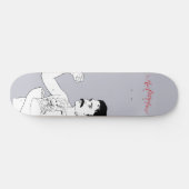 Skateboard Le nouveau boxeur de gris de pornographes (Horz)