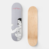 Skateboard Le nouveau boxeur de gris de pornographes (Recto)