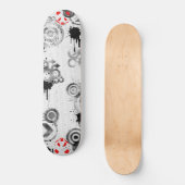 Skateboard Le panda rouge Z.Board (Recto)
