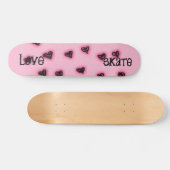 Skateboard le patin est amour (Horz)