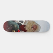 Skateboard Le père noël pour Noël (Horz)