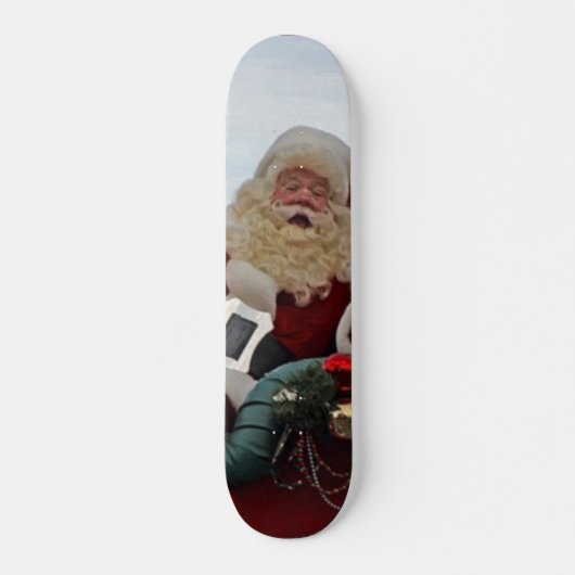 Skateboard Le père noël pour Noël (Devant)