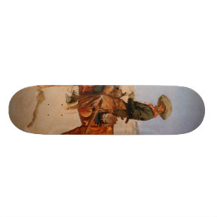 Skateboard Le perforateur de Frederic Remington (1895)
