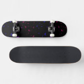 Skateboard Le pissenlit de Falln sème la fierté bisexuelle (Horz)