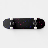 Skateboard Le pissenlit de Falln sème la fierté bisexuelle (Horz)