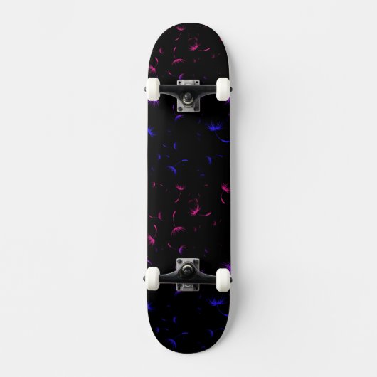 Skateboard Le pissenlit de Falln sème la fierté bisexuelle (Recto)