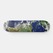 Skateboard Le portrait de la Terre (Horz)