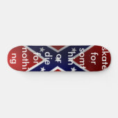 Skateboard le rebel_flag, patin pour le somthin ou meurent (Horz)