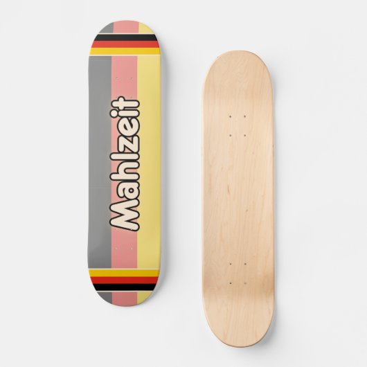 Skateboard Le Repas de German (Recto)