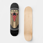Skateboard Le Roi cobra (Recto)