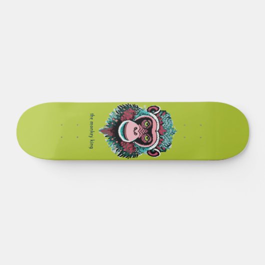 Skateboard le roi singe (Horz)