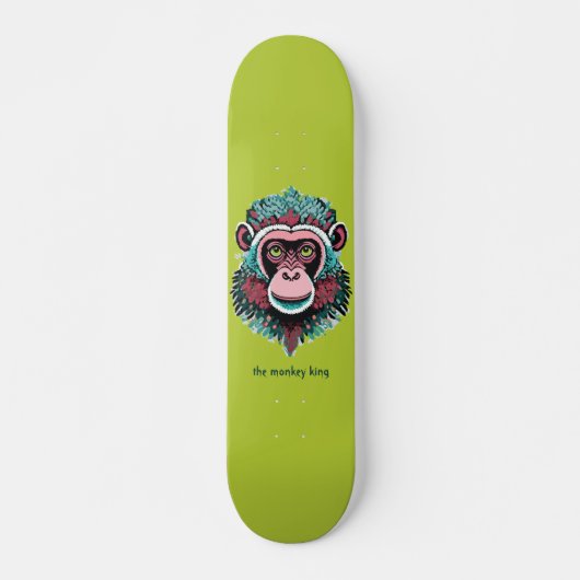 Skateboard le roi singe (Devant)