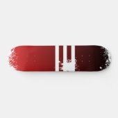 Skateboard le rouge se fanent pour noircir (Horz)