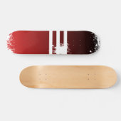 Skateboard le rouge se fanent pour noircir (Horz)