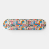 Skateboard Le rythme de Mondrian (Horz)
