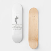 Skateboard Le Seigneur est mon rocher (Recto)