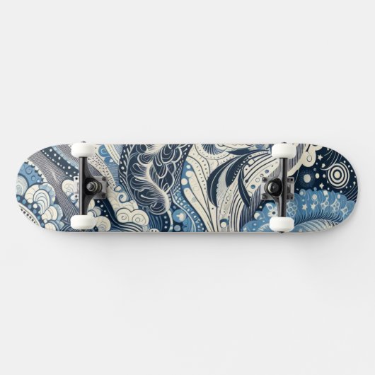 Skateboard Le Studio Maison Indigo Bloom (Horz)