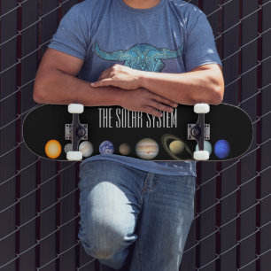 Skateboard Le système solaire