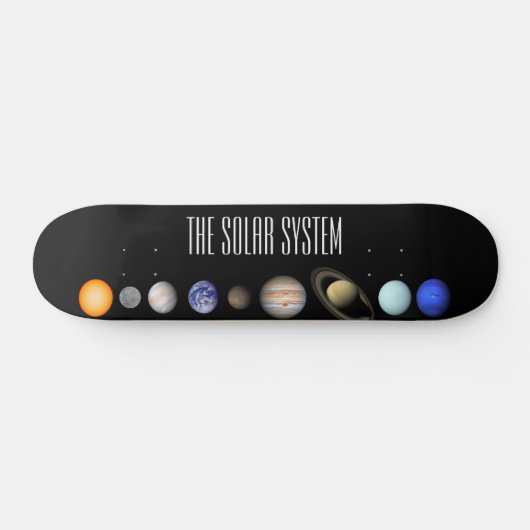 Skateboard Le système solaire (Horz)