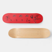 Skateboard Le tableau de l'amour (Horz)