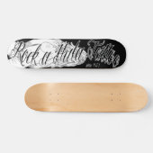 Skateboard Le Tatouage de Rock a Hula (Horz)