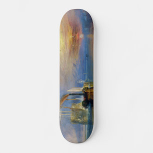 Skateboard Le Téméraire combattant par J. M. W. Turner
