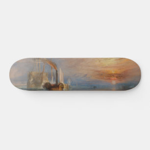 Skateboard Le Temeraire Tourner Sunset Seascape