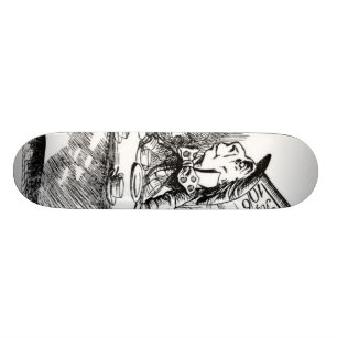 Skateboard Le thé du chapelier fou