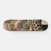 Skateboard Le tigre de l'art japonais Ryoku (Horz)