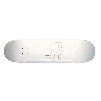 Skateboard Le tofu bascule mes chaussettes - planche à