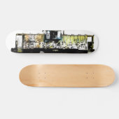 Skateboard Le train a voyagé (Horz)