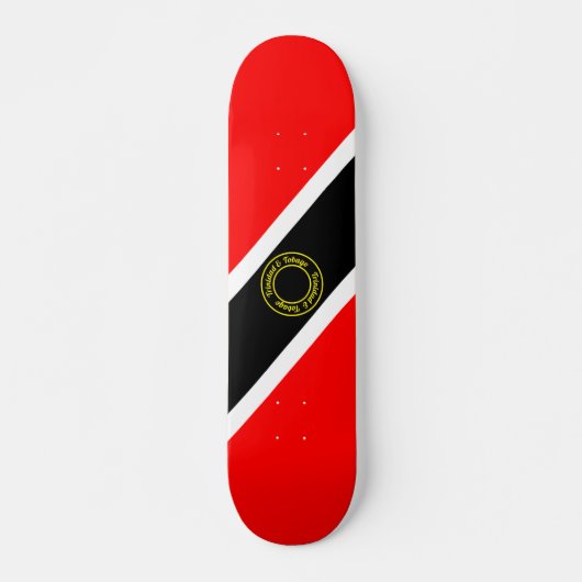 Skateboard Le Trinidad-et-Tobago (Devant)