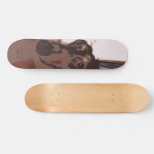 Skateboard Le visage du chien (Horz)