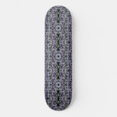 Skateboard Leafy Creeping Vine Drawing Pattern With Pastels (Recto)