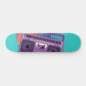 Skateboard Lecteur de radio portable Funky 80s, boombox (Horz)