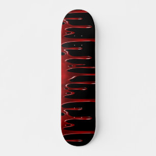 Skateboard Lecteurs de sang noir