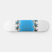 Skateboard Leenece - Fractal bleu (Horz)