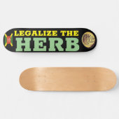 Skateboard LÉGALISER LE Patinage HERB (Horz)