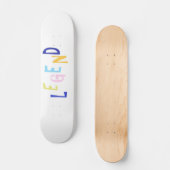 Skateboard légende art des mots (Recto)