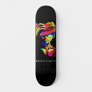 Skateboard Légende du Casquette de paille - Luffy Design