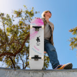 Skateboard Légende personnalisée du tableau de bord "Fille d'<br><div class="desc">La tablette de skateboard "Original Girl" est une marque unique et nouvelle créée par moi. Vous pouvez le personnaliser avec le nom que vous voulez, comme "Stonewall" ou "Eskimo" par exemple. Il est léger, lisse et flexible - parfait pour les filles qui veulent apprendre à patiner! Cliquez sur "Détails", faites...</div>