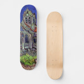 Skateboard L'église chez Auvers par Vincent van Gogh 1890 (Recto)