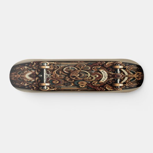 Skateboard "L'élégance de Steampunk" (Horz)