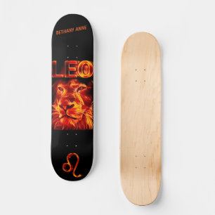 Skateboard Leo Lion Zodiac