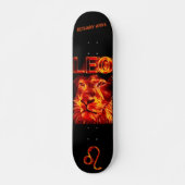 Skateboard Leo Lion Zodiac (Devant)